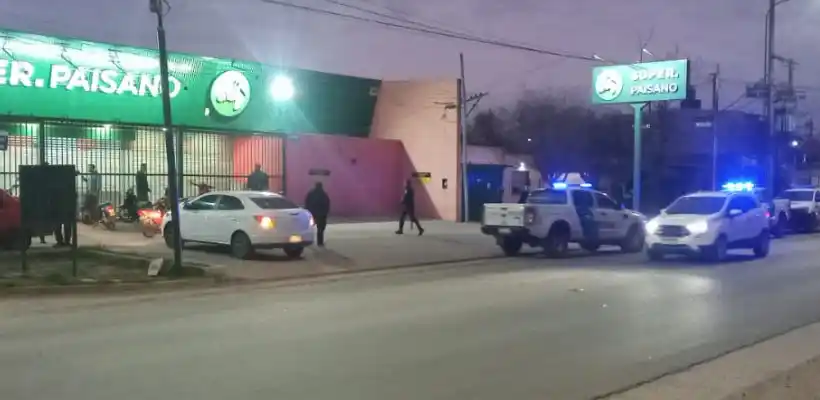 Se produjo un intento de saqueo en supermercado 'El Paisano' (Pergamino)