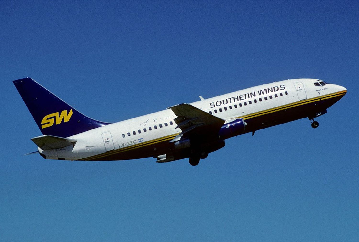 #TBT: Southern Winds flights in 2005