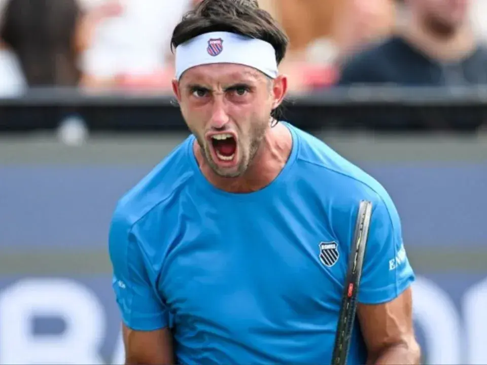El argentino Thiago Tirante se despidió en cuartos de final del Masters 1000 de Cincinnati tras caer  6-3 y 6-2  con A.Fils. . Foto: GETTY IMAGES NORTH AMERICA/AFP