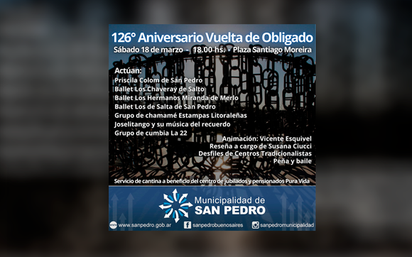 126° Aniversario de Vuelta de Obligado