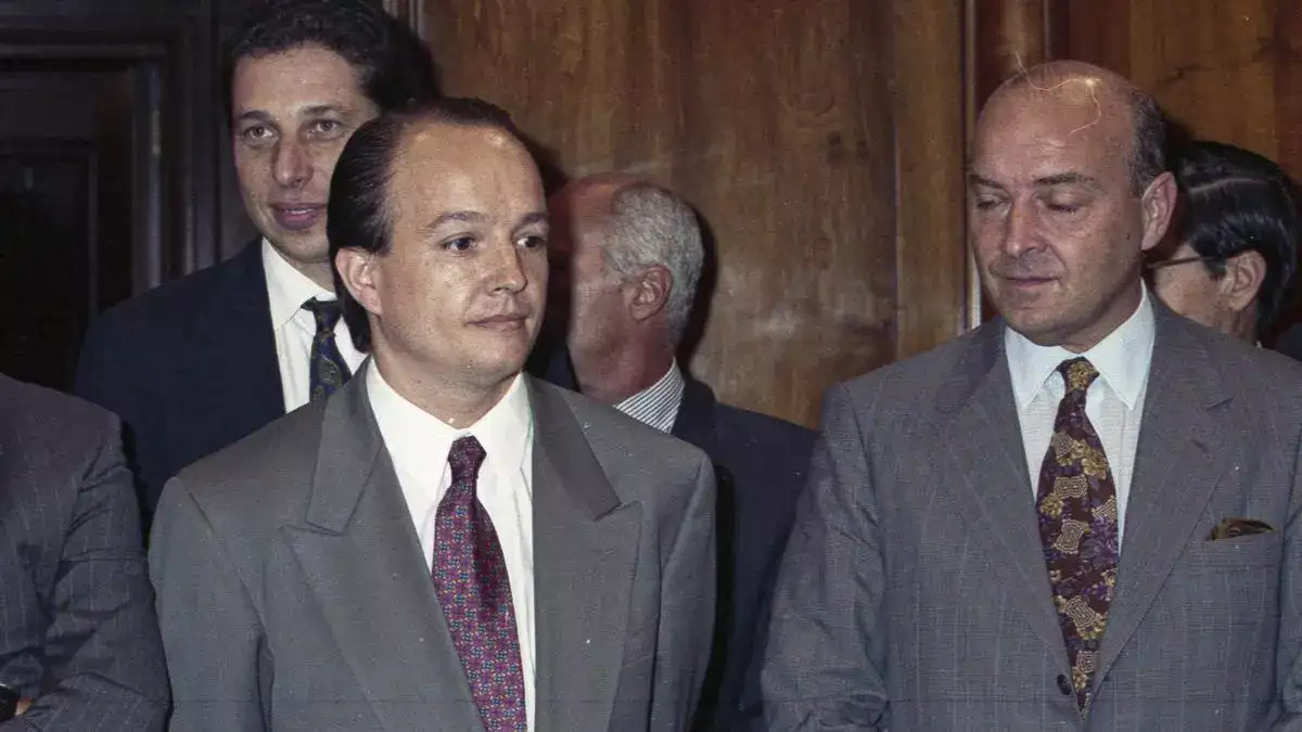 En 1994 junto a Domingo Cavallo (FOTO: Diario Ar).