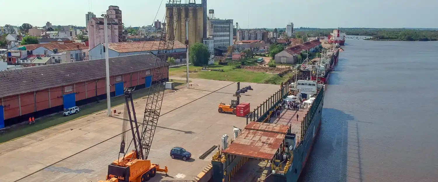 Comienzan a exportar colza en contenedores desde el puerto de Concepción del Uruguay