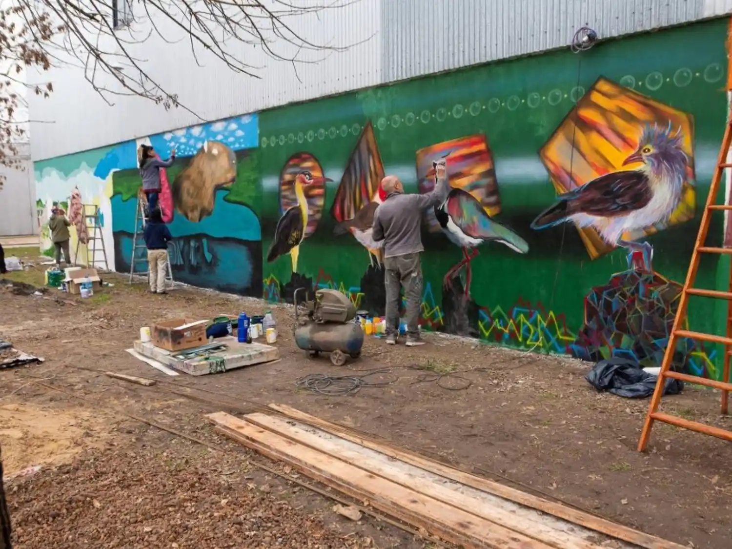 Inscriben a las instancias de formación del 3° Encuentro Provincial de Muralismo de Entre Ríos