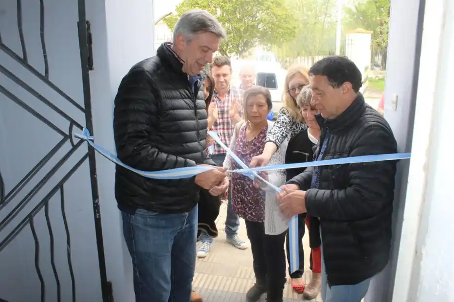 D’Alessandro y Escudero inauguraron un espacio de referencia