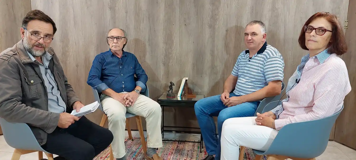 En diálogo con Paralelo 32, el presidente de la Fundación, Guillermo Müller; la secretaria Edith Jacobi; el vocal Luis Jacobi