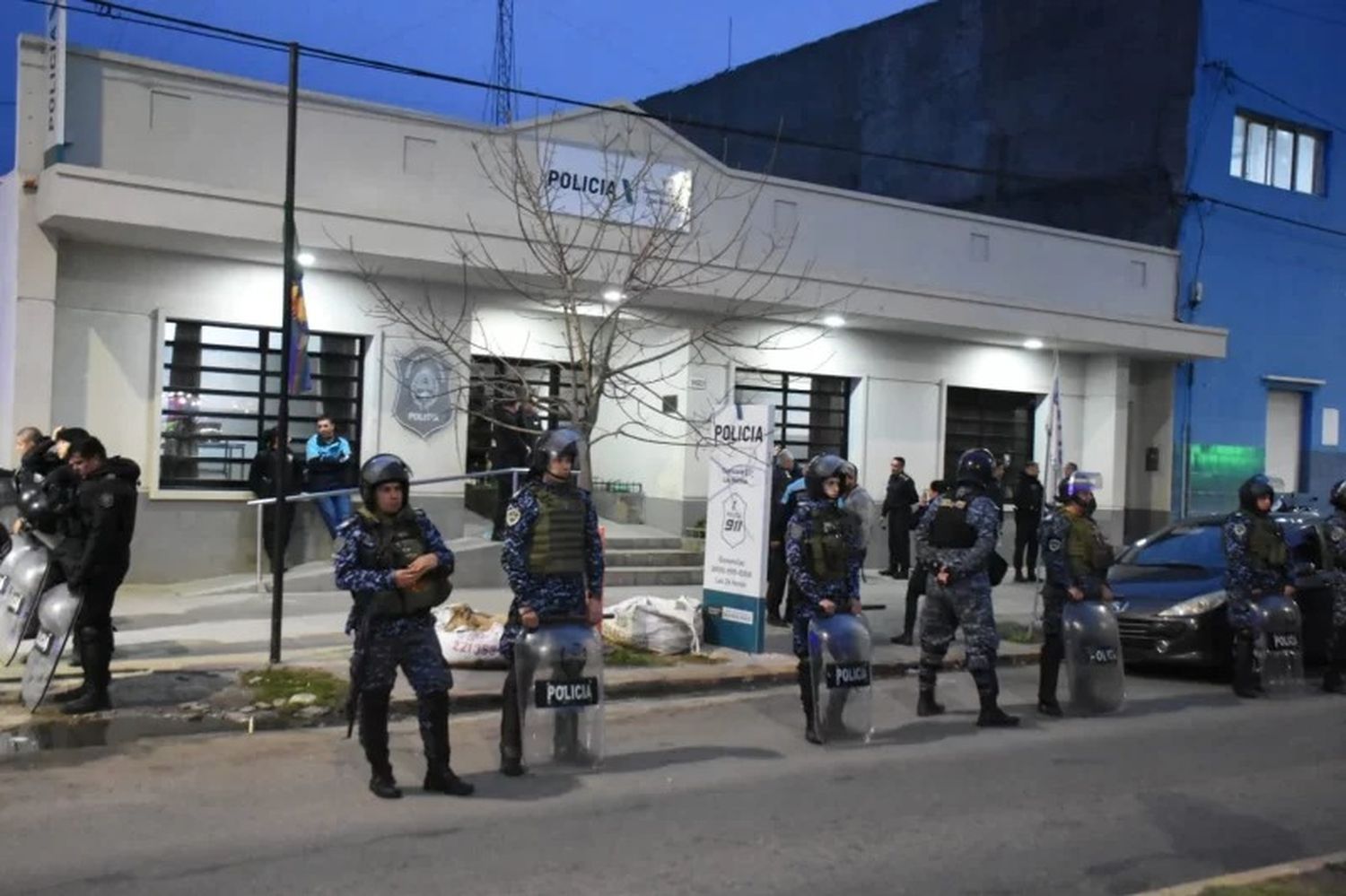Intento de motín en la Seccional Tercera de La Plata