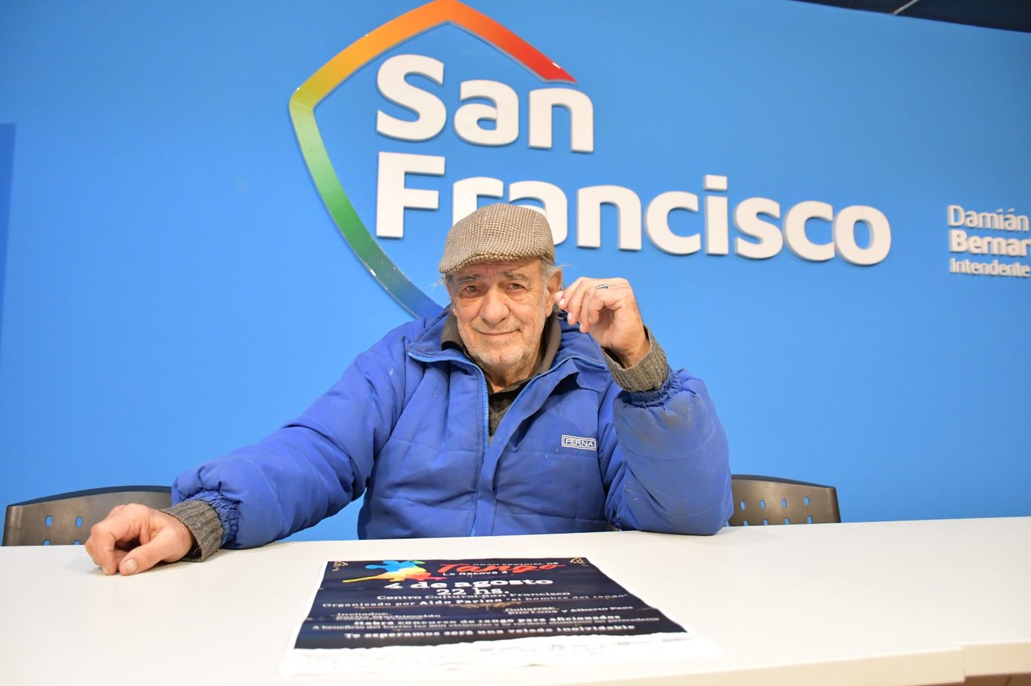 Aldo Parino, organizador del evento