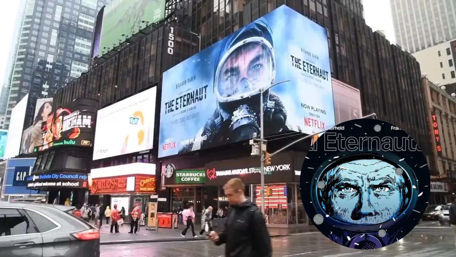 El Eternauta en Times Square y la conquista a los críticos estadounidenses: “Recrea la atmósfera opresiva”