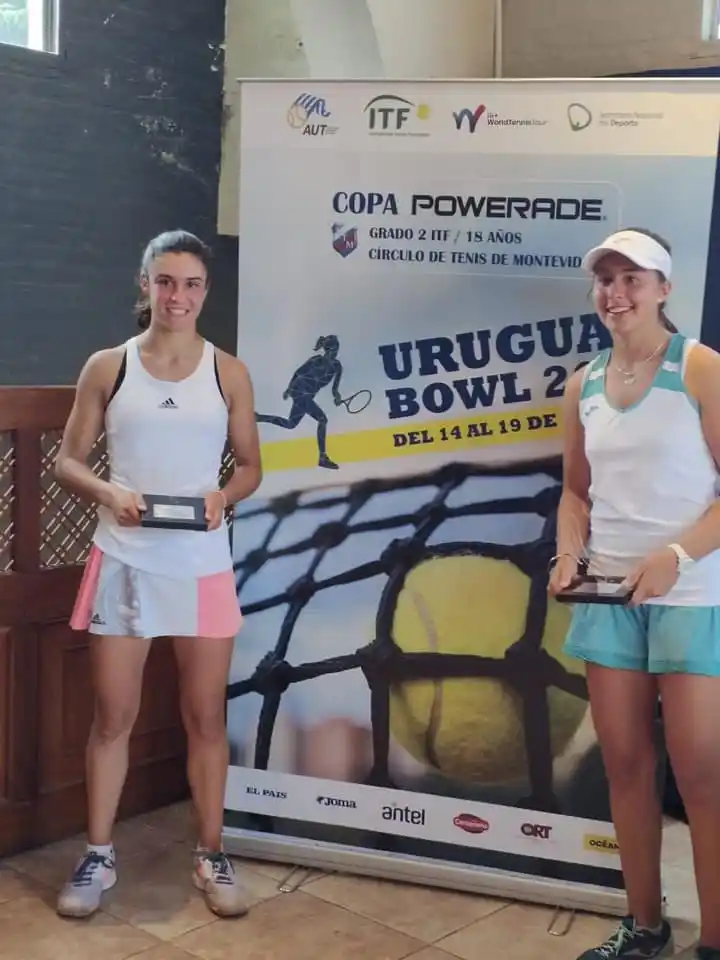 Juana Larrañaga alcanzó  la final en Montevideo