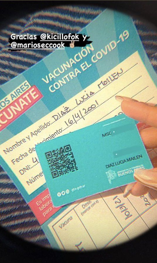 Revuelo en redes por una joven de 20 años que recibió las dos dosis de la vacuna contra el Covid-19 en Ensenada