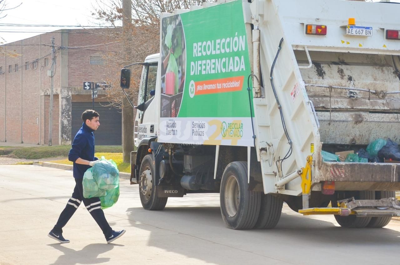 La recolección de residuos será normal en todo el fin de semana, incluyendo la recolección diferenciada del lunes.