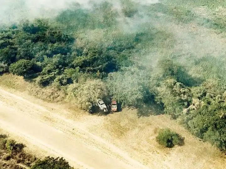 En lo que va del año, Bomberos sofocó 452
incendios en diferentes puntos de la provincia