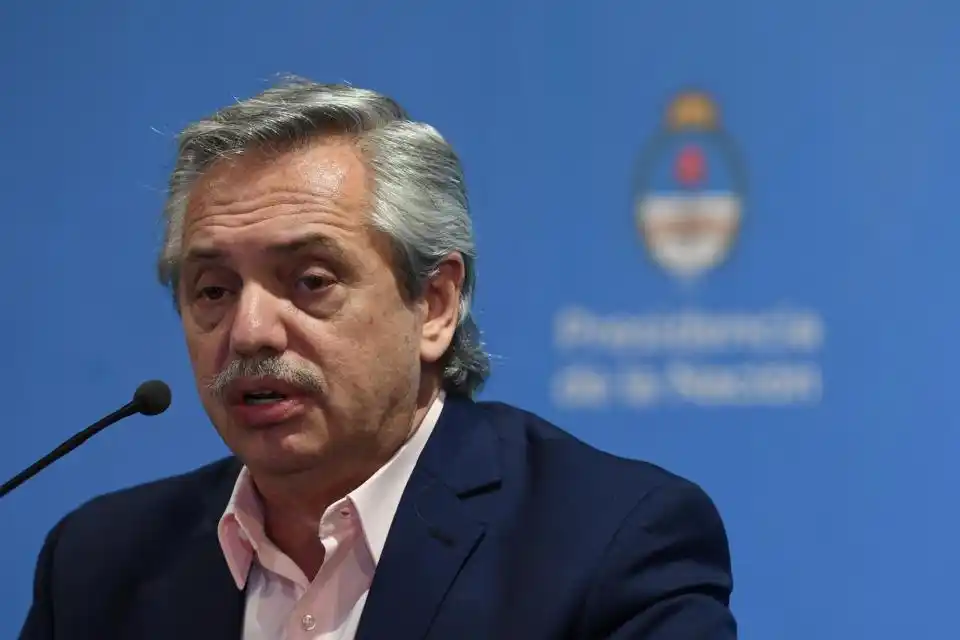 Alberto Fernández: "Estamos todos muy unidos dejando de lado diferencias para frenar la pandemia"