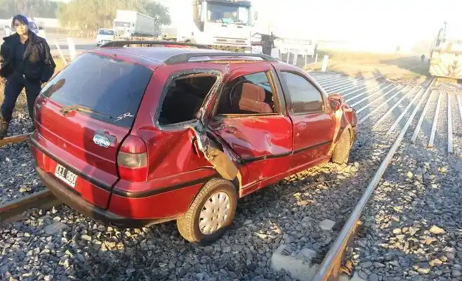 Milagro en Zárate: Fue atropellado por tren y resultó ileso