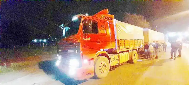 Detenidos por contrabando de soja