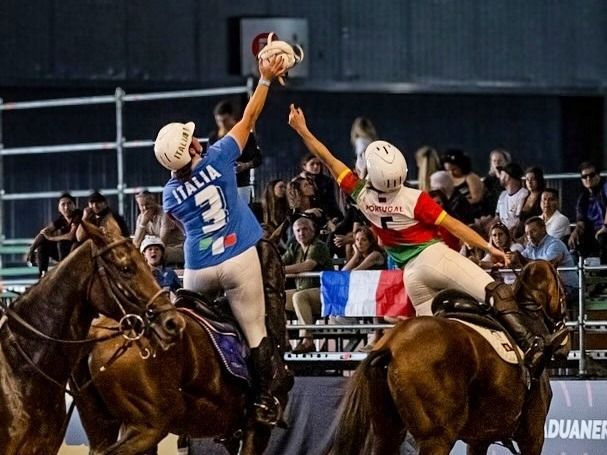 Horseball. Este año, la exposición será sede del Mundial de este deporte. Imagen: Nuestros Caballos.