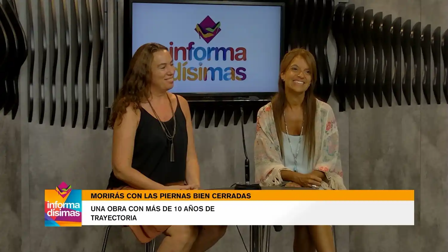 "Morirás con las piernas bien cerradas", una obra con más de 10 años de trayectoria