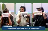 Martín, Manu y Juan presentaron a los tres finalistas del ciclo.