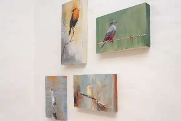 Muestra pictórica: Marta Lamboglia expone en el Museo Pampeano