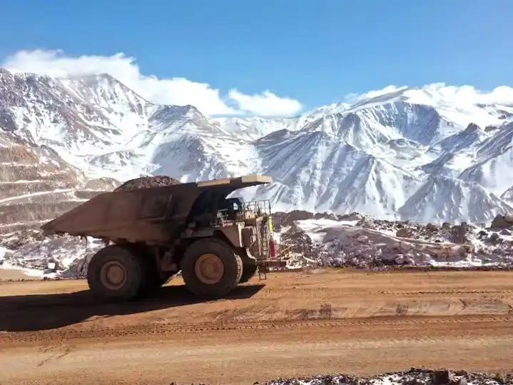 La mina Veladero en San Juan.