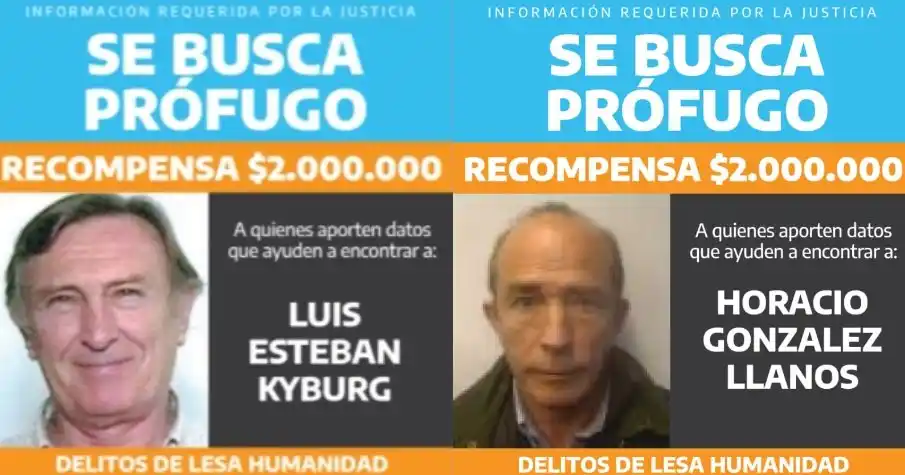 Aumentan la recompensa para dar con dos represores marplatenses: Cuantos prófugos tiene la Provincia