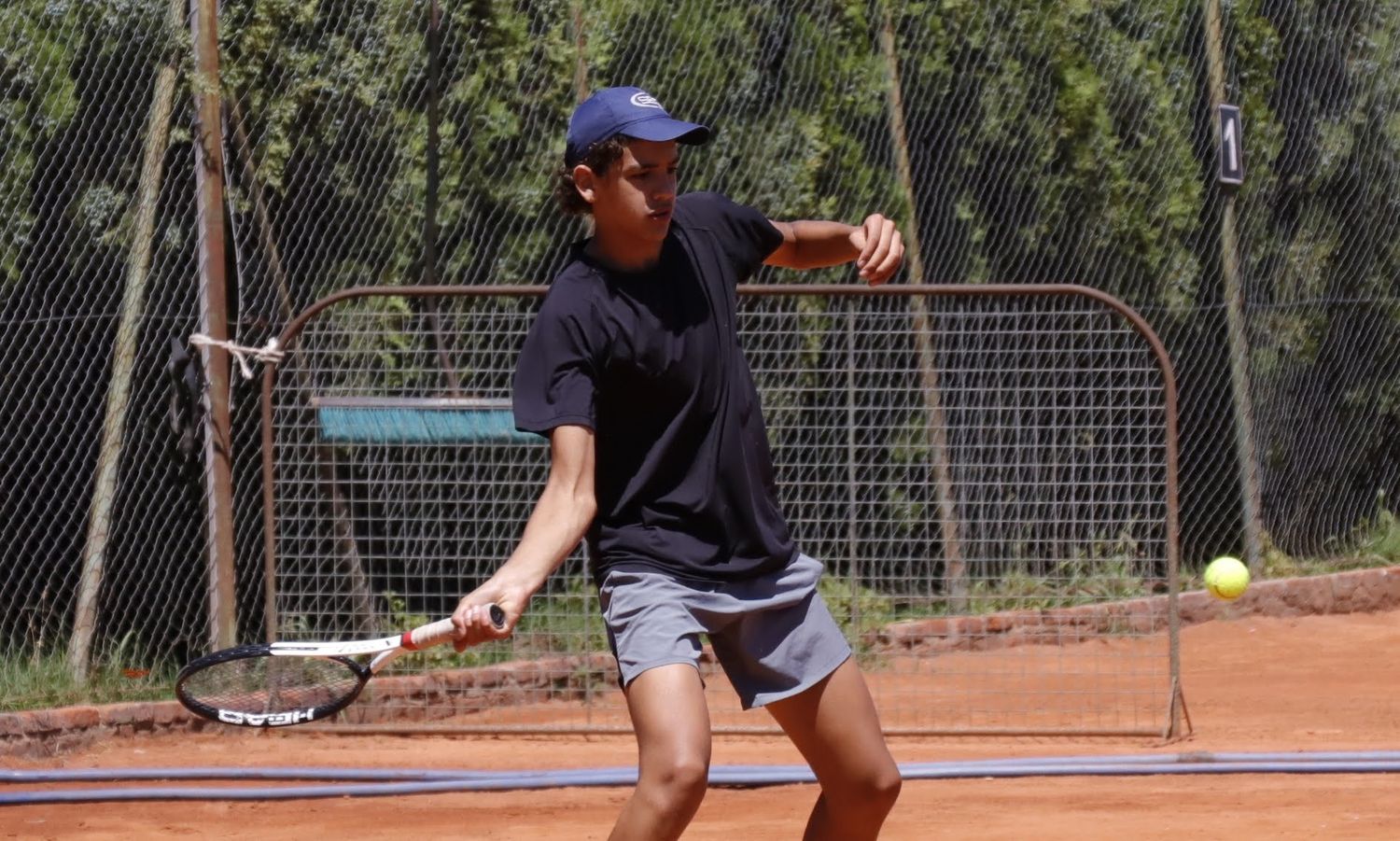 Luciano Cabaña está en cuartos de final en el Nacional de Neuquén