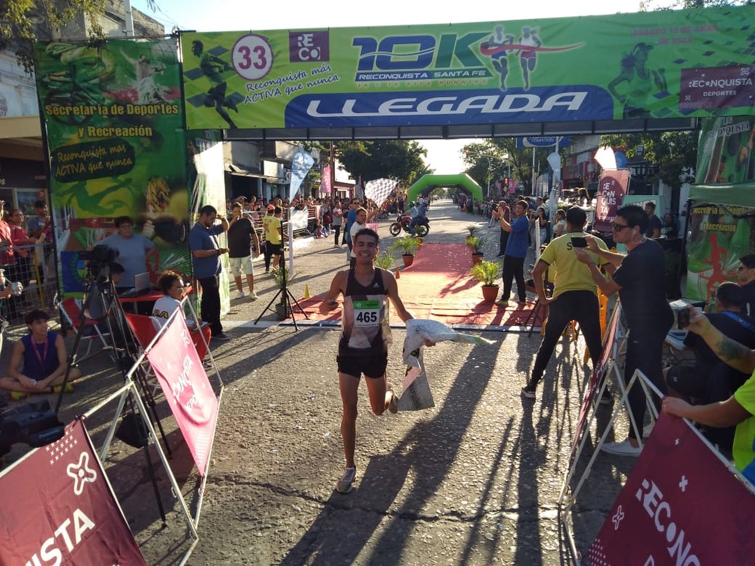 Clasificaciones finales de la prueba de 10 K y de los 3 K de Reconquista