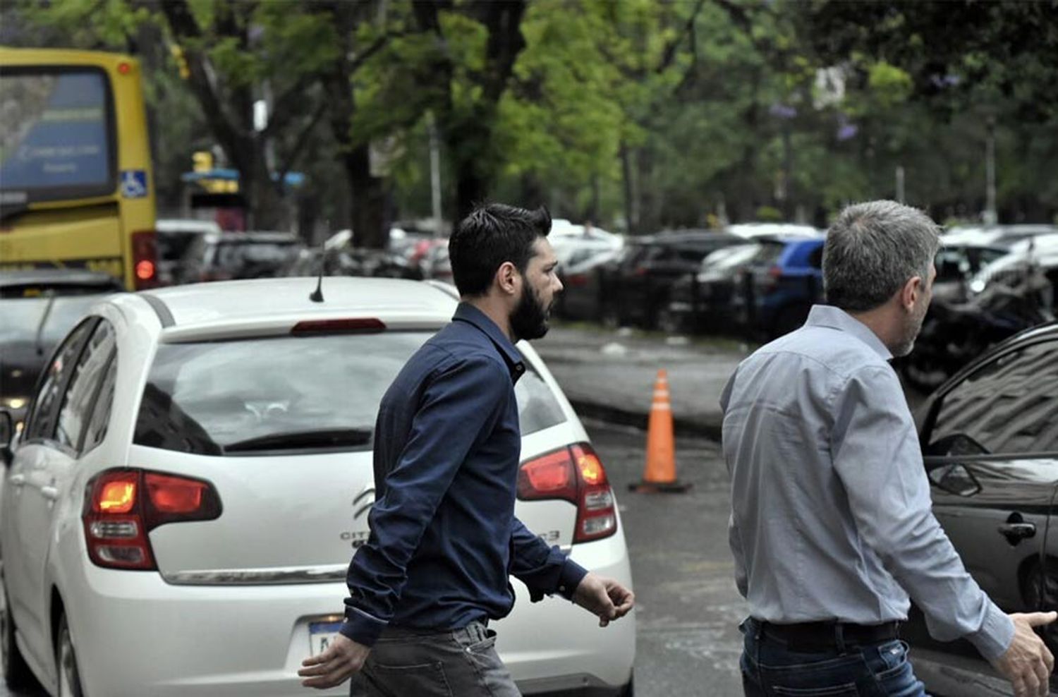 Jorge Messi a los fotógrafos: «Vayan a laburar»