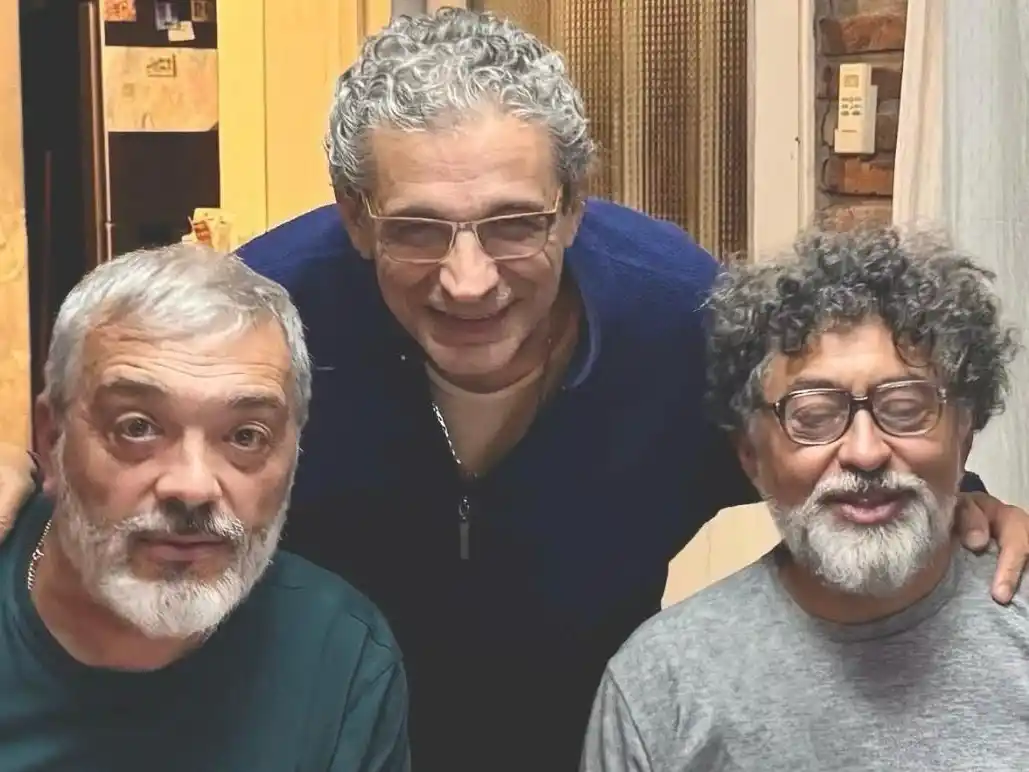 Alejandro Videla, Manuel Herbas y Wally Abaca. Foto: Gentileza