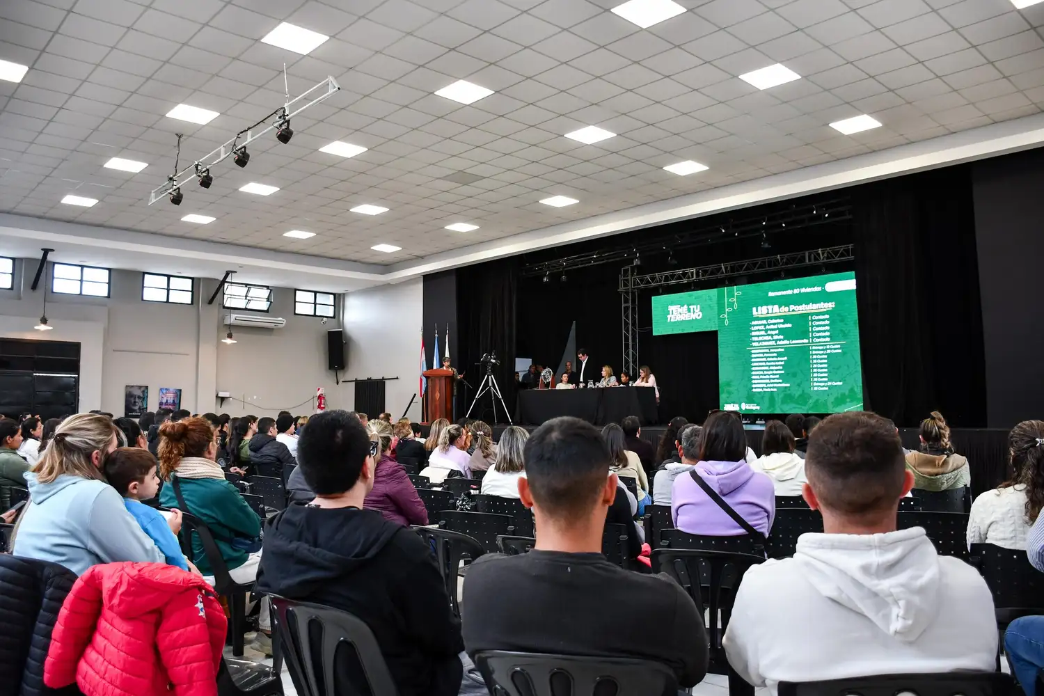 Con 97 inscriptos, se concretó el sorteo del programa “Tené Tu Terreno” en Gualeguay