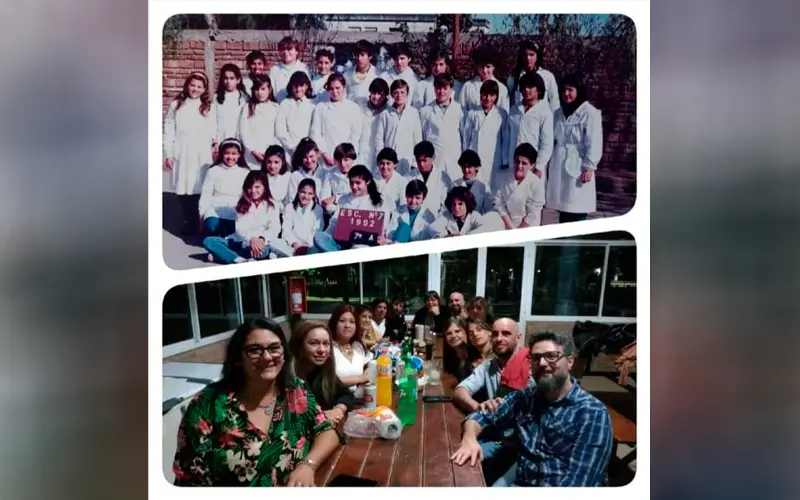Reencuentro de la comisión 1992 de la Escuela 7