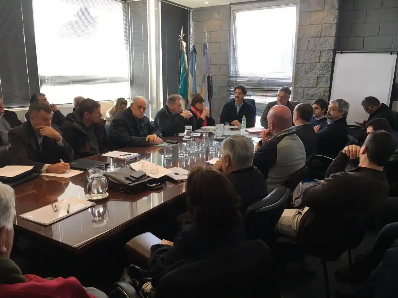 Sarquís y Villegas encabezaron jornada de trabajo con el sector pesquero en Mar del Plata