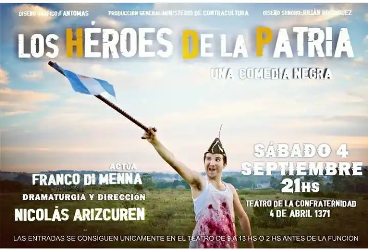 “Los héroes de la patria” se presenta este sábado