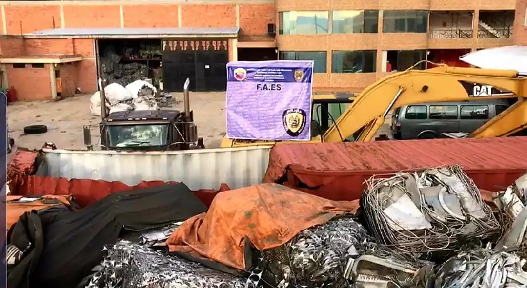 Hallan dos depósitos clandestinos de material ferroso en la frontera colombo- venezolana