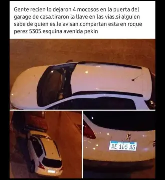 Inseguridad imparable en La Matanza: Les robaron el auto y lo recuperaron por sus propios medios