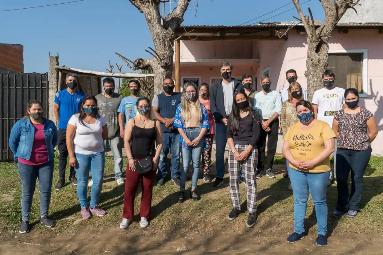 Giano "Con la creación del Club San Pantaleón vienen grandes mejoras en el barrio"