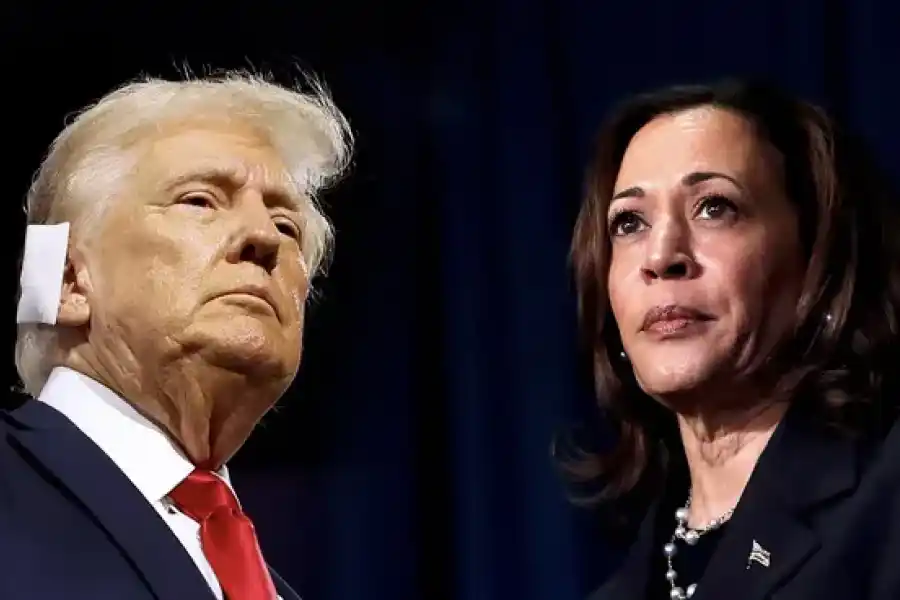 Trump embistió duro contra Harris en su primer acto tras la renuncia de Biden: ¿qué dijo?