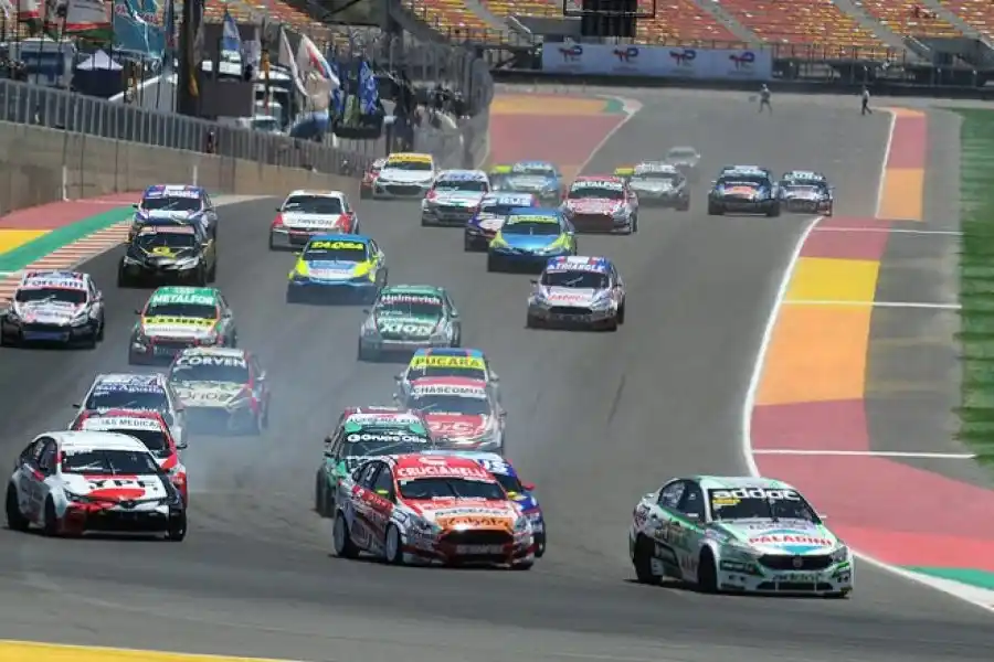 Vaira en San Juan con el TN