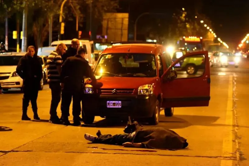 Atropellaron y mataron a un peatón