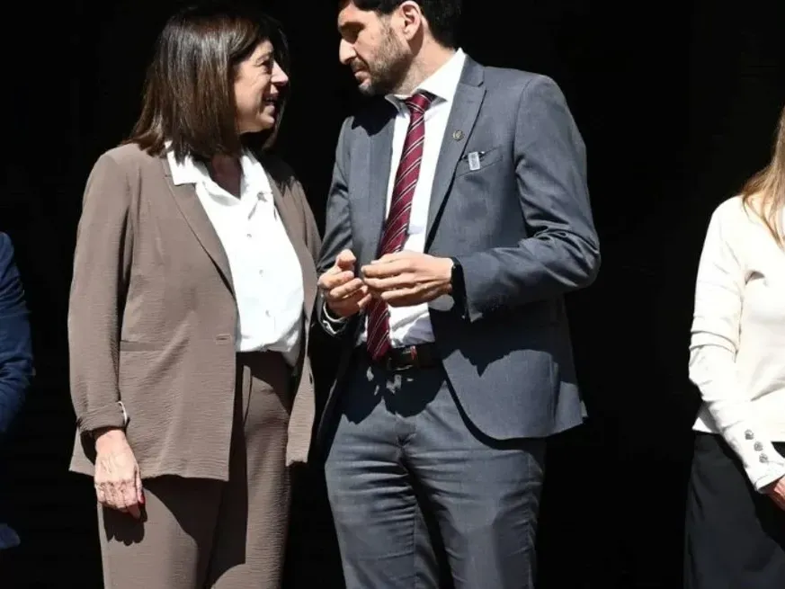 García y Pullaro en declaraciones críticas a la injerencia de Trump en la Argentina. Foto: Archivo El Litoral