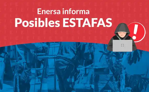 Enersa alerta a la población por falsos operarios y robos en domicilios