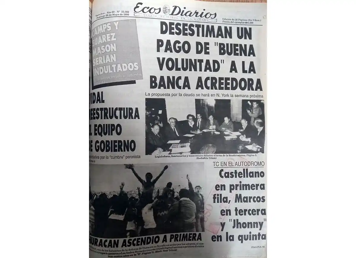 Lunes 20 de mayo de 1990