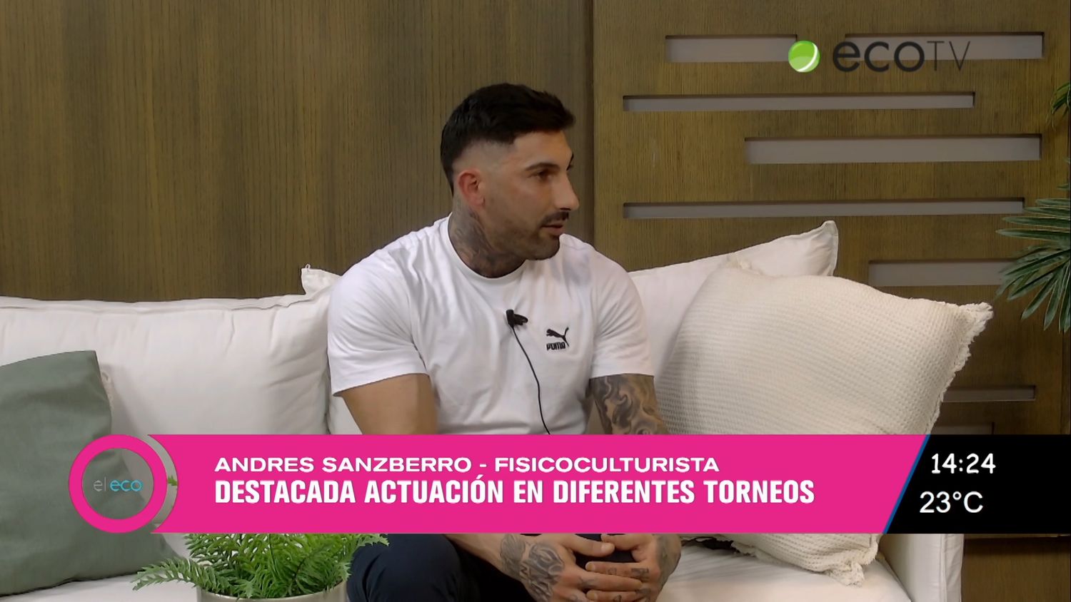 Andrés Sanzberro y sus logros dentro del fisiculturismo