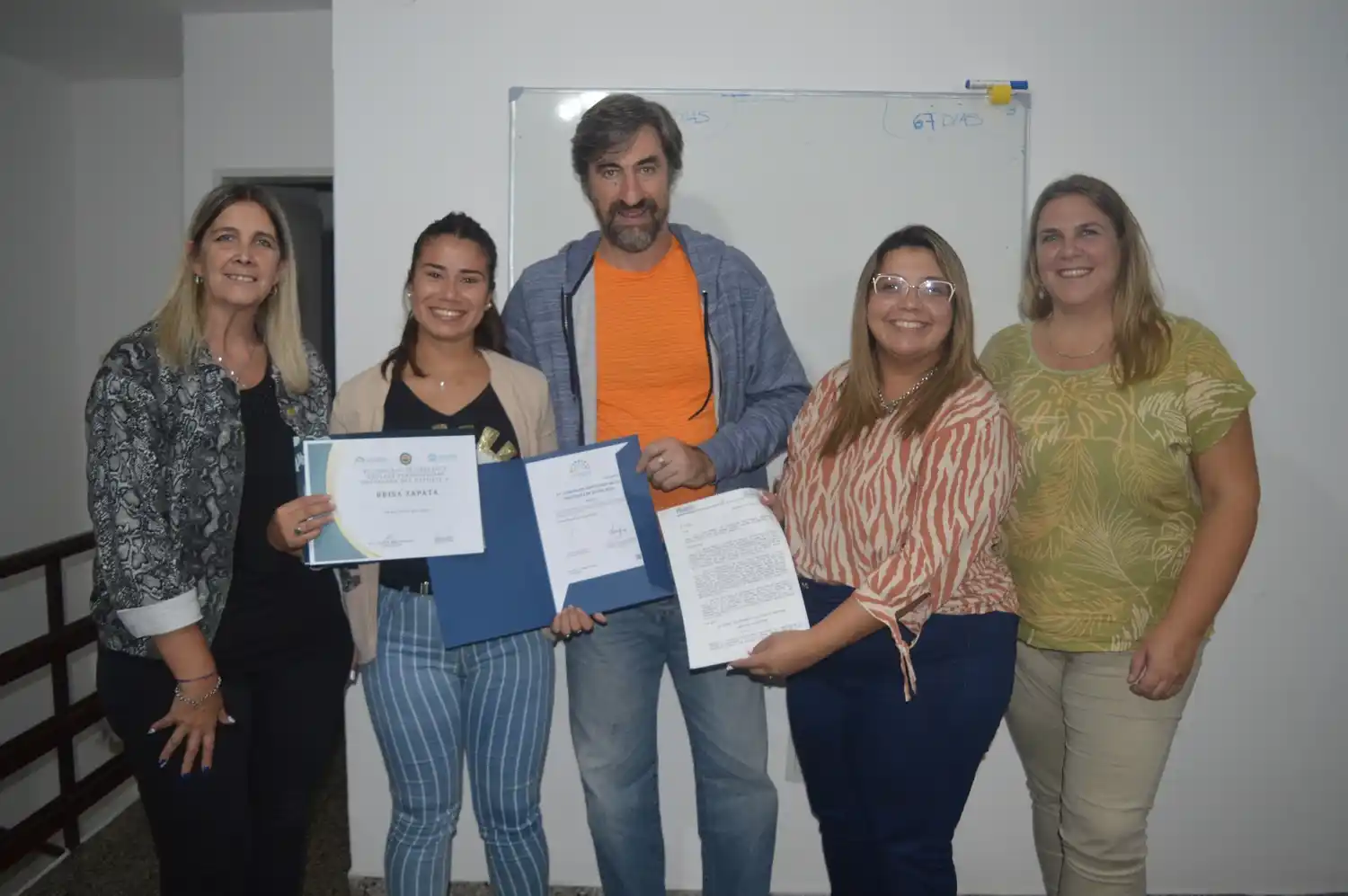 Giano entregó la declaración de persona destacada del deporte a la concordiense Brisa Zapata