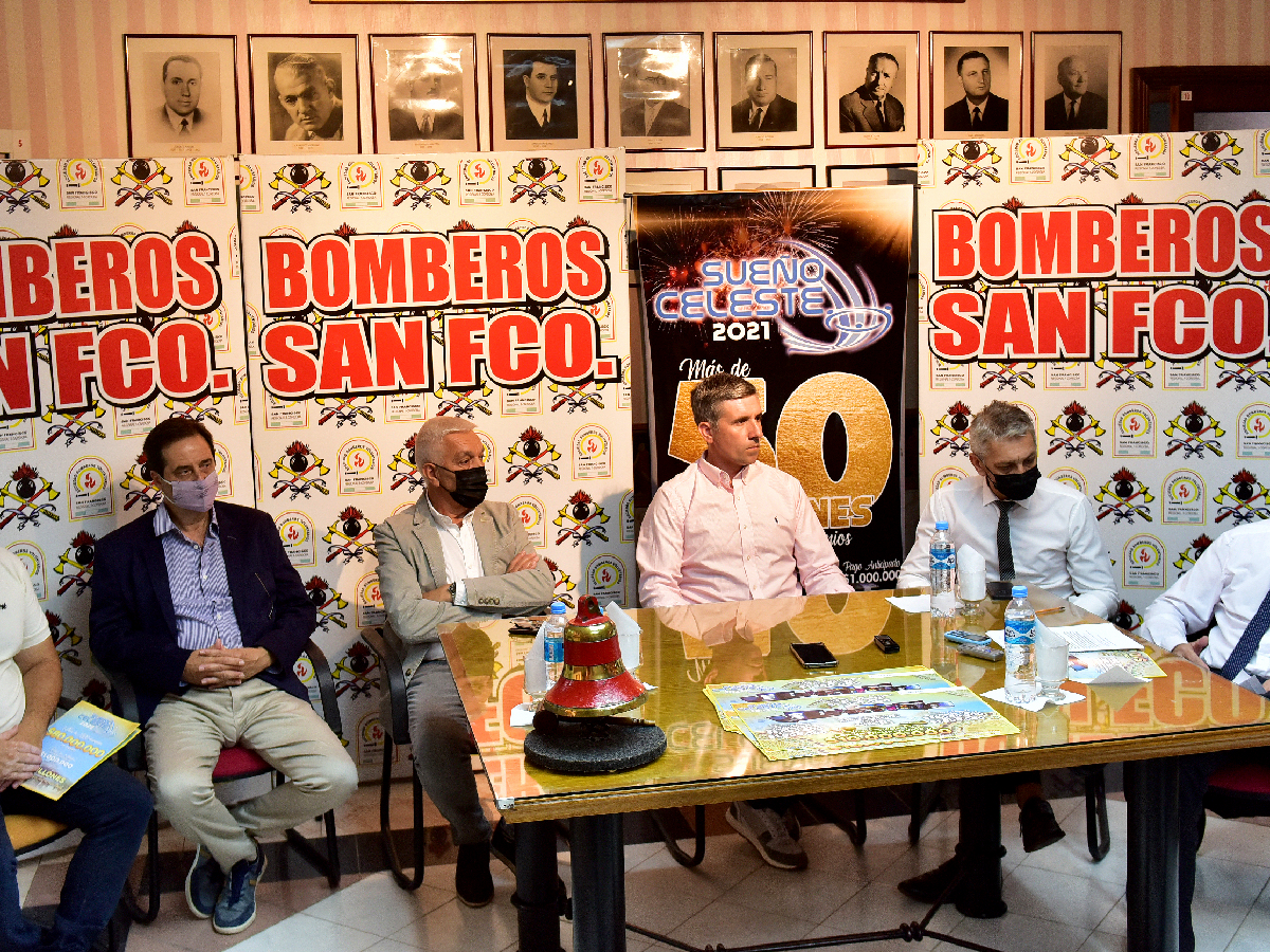 Bomberos comenzará a  vender el bingo “Sueño  Celeste” de Morteros