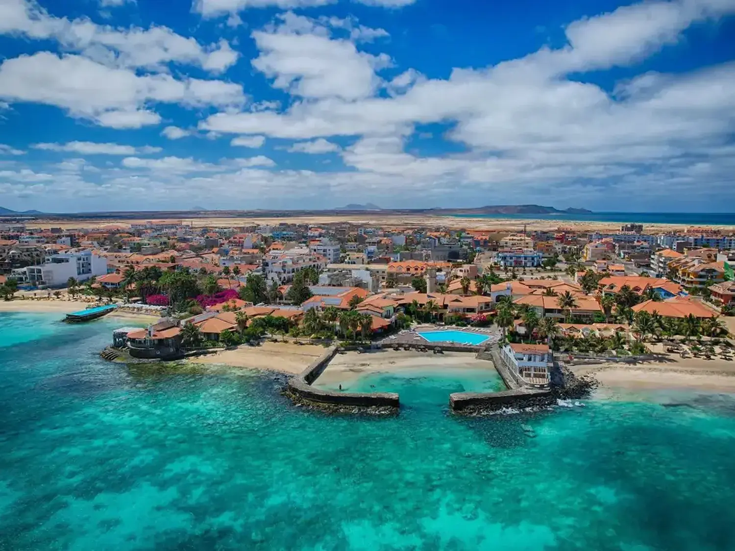 Cabo Verde ubicado a pocos kilómetros de la costa de Senegal. Foto:AFP