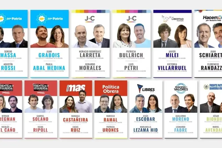 Se cerraron las listas para las PASO: habrá 12 fórmulas presidenciales