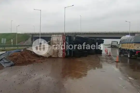 Atención: por las malas condiciones hubo tres accidentes en distintos lugares de la RN19