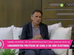 El ministro Katopodis habló del avance de obras para la ciudad y le contestó a Milei