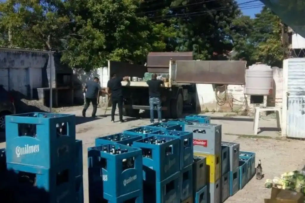 Destruyeron más de 50 cajones de cerveza tras una serie de incautaciones
